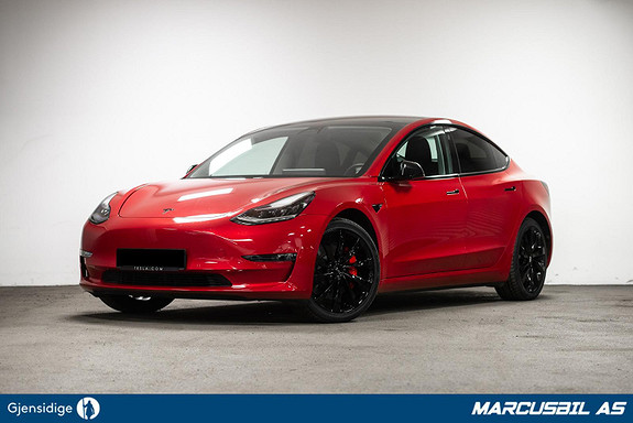 Tesla Model 3 PERFORMANCE`RESERVERT` 2019, 12 000 km, kr 499 999,- image