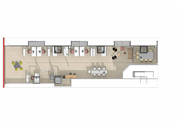 Forslag til innredning 3 etg. 154 m2. Forslag til innredning 3 etg. 154 m2.