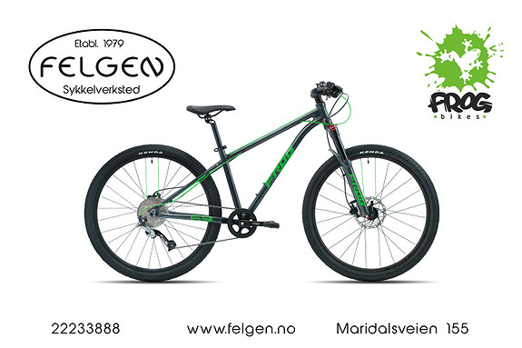 Frog MTB Neon Green