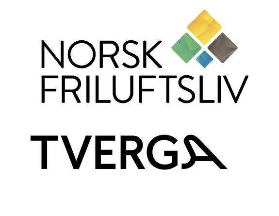 Norsk Friluftsliv og Tverga logo