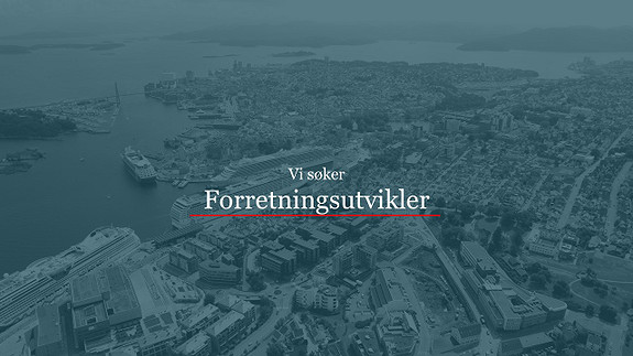 Vi søker en engasjert forretningsutvikler!