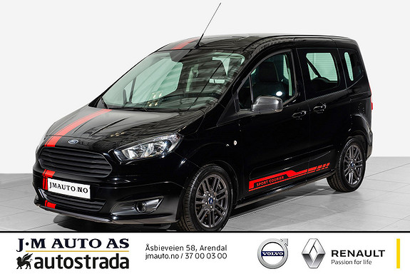 Ford Transit Courier 1,5 TDCi 95hk Sport Navi, Park sensor ++