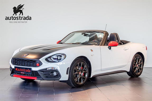 Fiat 124 Spider 1.4 Abarth 170hk. Skinn LED Skinn