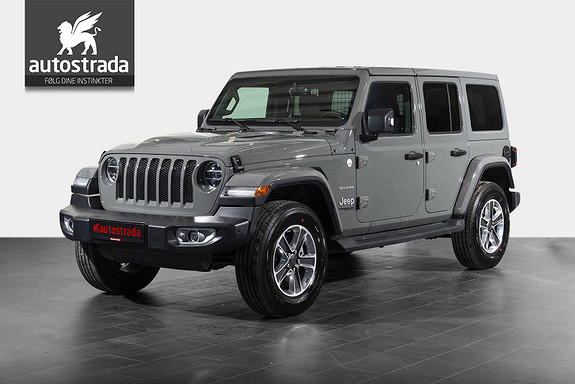 Jeep Wrangler 2.0 T 270hk Sahara Aut. AWD 2.996,- eks.mva.(!)