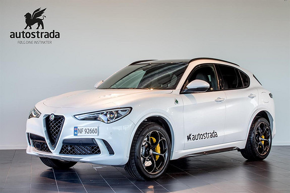 Alfa Romeo Stelvio Quadrifoglio, Topputstyrt