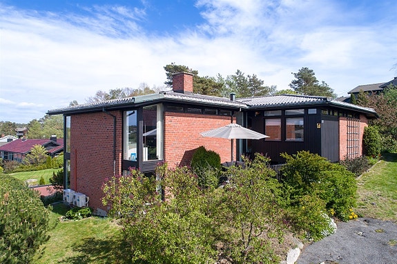 Dette er Joruns vei 7, en innholdsrik enebolig tegnet av arkitektene Arntzen & Solheim