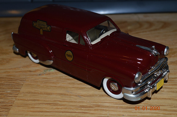 Brooklin models BRK 31x Pontiac sedan delivery 1953, W.M.T.C 1989