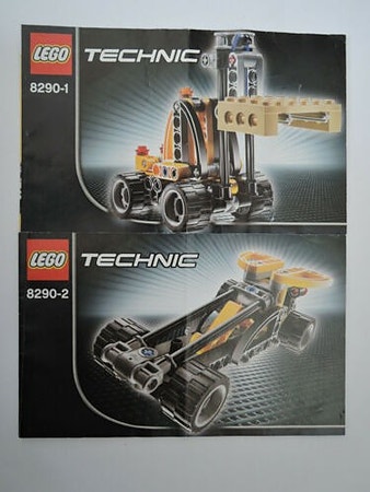 Lego Technic sett 8290 2 i 1