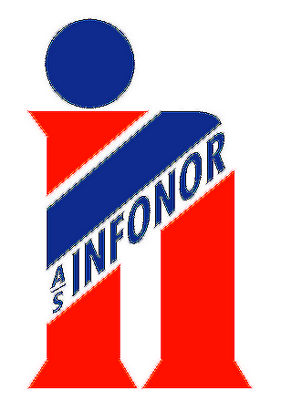 Infonor as logo