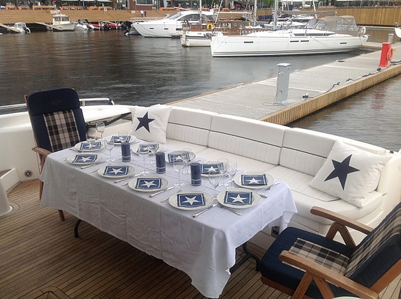 Nydelig Sunseeker 74 Oslo / Oslofjorden timer, dag, weekend, uker, transport. 20 of 30
