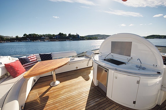 Nydelig Sunseeker 74 Oslo / Oslofjorden timer, dag, weekend, uker, transport. 9 of 30