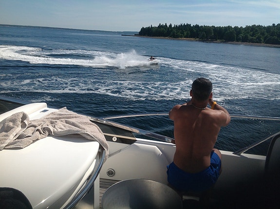 Nydelig Sunseeker 74 Oslo / Oslofjorden timer, dag, weekend, uker, transport. 12 of 30
