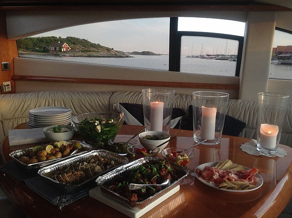 Nydelig Sunseeker 74 Oslo / Oslofjorden timer, dag, weekend, uker, transport. 16 of 30
