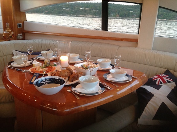 Nydelig Sunseeker 74 Oslo / Oslofjorden timer, dag, weekend, uker, transport. 18 of 30