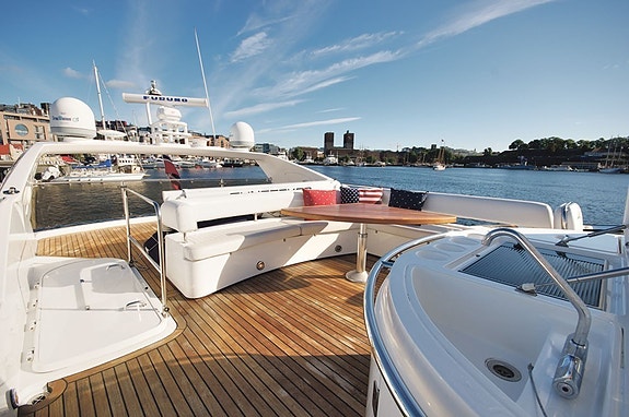Nydelig Sunseeker 74 Oslo / Oslofjorden timer, dag, weekend, uker, transport. 7 of 30