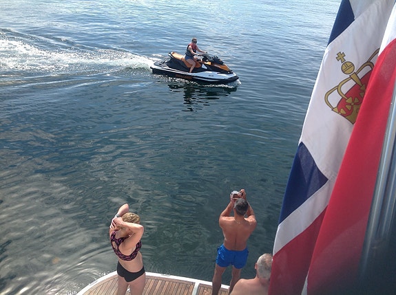 Nydelig Sunseeker 74 Oslo / Oslofjorden timer, dag, weekend, uker, transport. 11 of 30