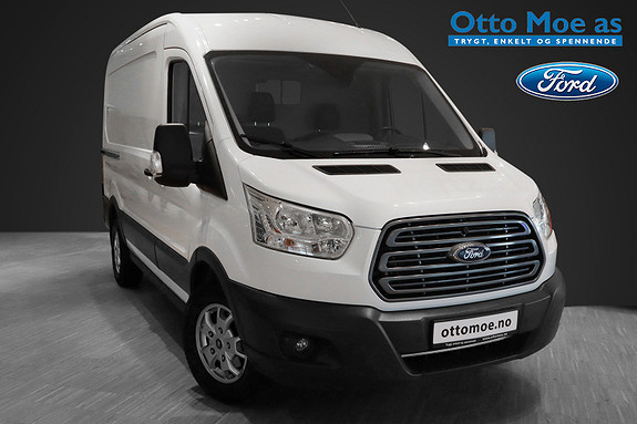 Ford Transit 350 2,0 TDCi 130hk L2H2 Trend Webasto, Kamera, 230V 2018, 43 000 km, kr 349 900,-
