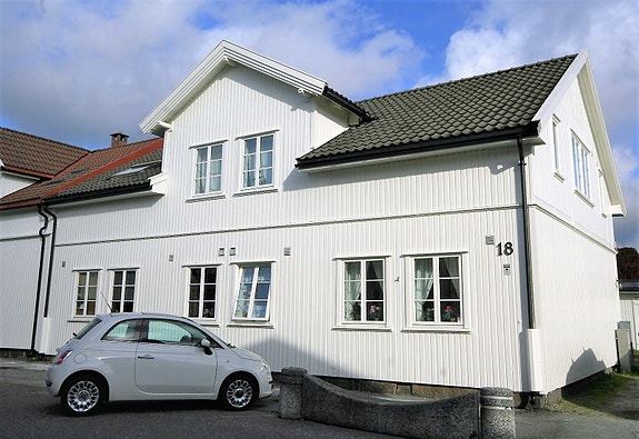 Fasade mot Seierstensgata