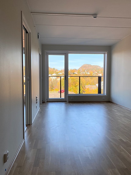 Stue med utgang til balkong