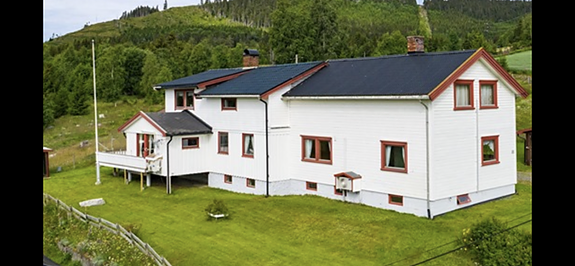 Boligen ligger til høyre.