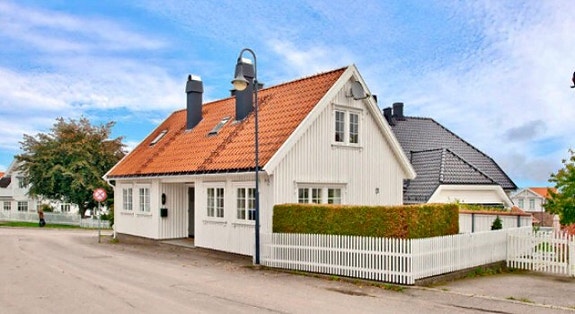 Hyggelig lite rekkehus i gamle Åsgårdstrand sentrum