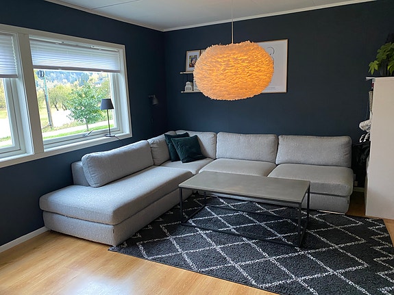 Leiligheit er umøblert