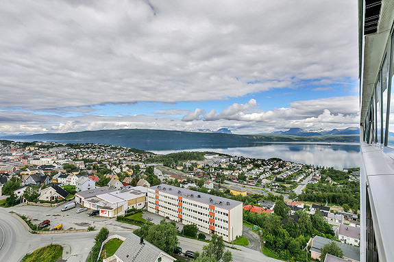Praktfull utsikt mot Ofotfjorden!