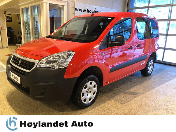 Peugeot Partner 1.6 4X4 L1 , Dette er ikke en postbil 2017, 71 900 km, kr 149 000,-
