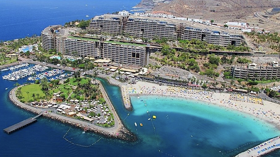 Anfi del Mar på Gran Canaria mellom Arguineguin og Puerto Rico.