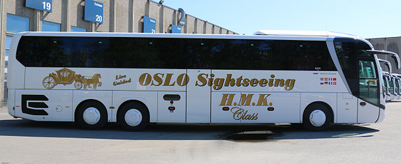 Sightseeingbuss for Oslo.