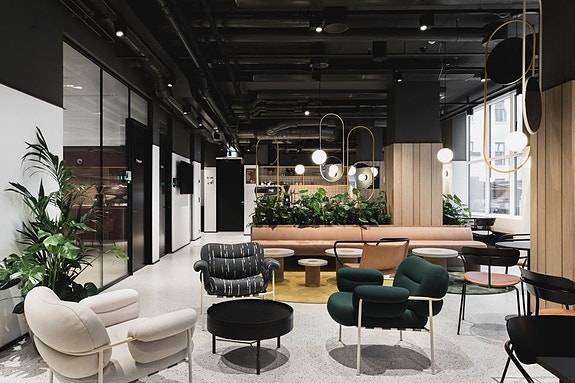 Henrik Ibsensgate 4. 150 MNOK. - Detalj kaffebar