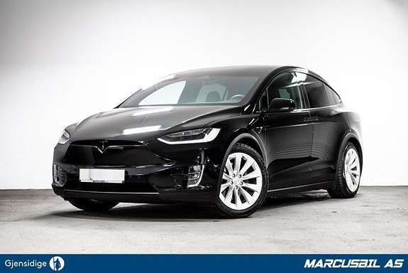 Tesla Model X 75D 5S/AP/LUFT/SKINN/KARBON/H.FESTE/ 2017, 30 436 km, kr 599 999,- image