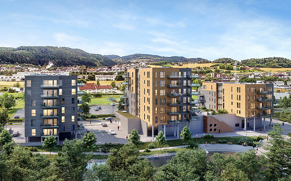 Plantegning som viser leilighet 3-305*