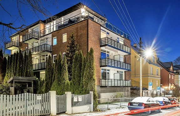 Stille og rolig kollektiv i et rolig område.