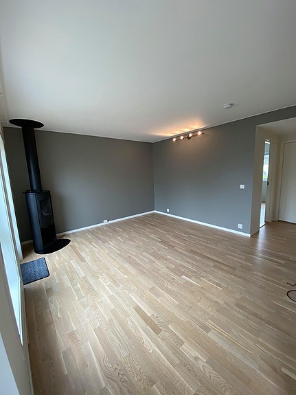 Stue sett fra kjøkken