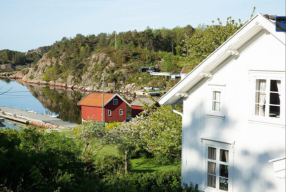 Sørlandsskjærgård i Grimstad Sandum brygge