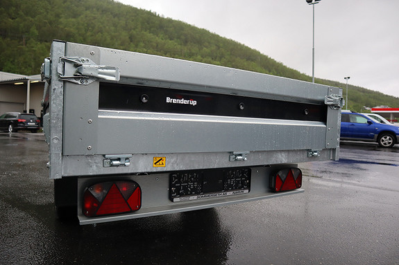 Brenderup BT4260 1300 kg, tilhenger med hydraulisk tipp. KAMPANJEPRIS