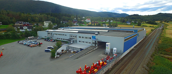 Duun Industrier fabrikk i Åsen