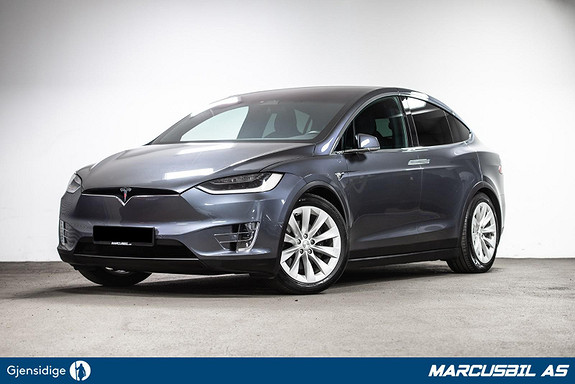 Tesla Model X 60D 5S/LUFT/SKINN/GRATIS LADING 2017, 88 750 km, kr 519 999,-