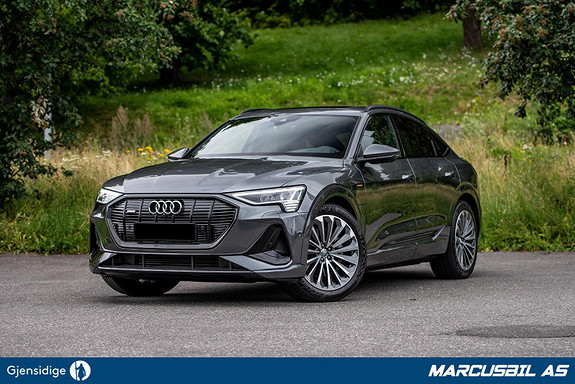 Audi e-tron 50 Sportback S-Line Sport Matrix/Pano/B&O/21"/Krok 2020, 80 km, kr 799 000,-