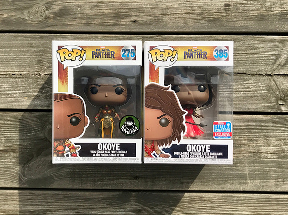 Funko Pop! Okoye (Red Dress) [Fall Convention] | Black Panther