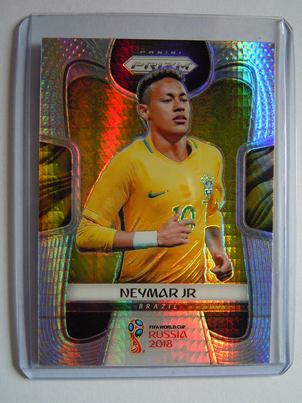 2018 Panini Prizm World Cup HYPER PRIZM Neymar Jr FUTURE LEGEND BRAZIL PSA  9,  in 2023