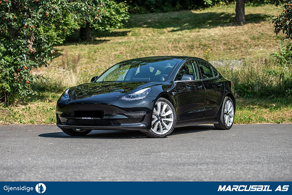 Tesla Model 3 LONG RANGE FSD/HIFI/VINTER/19"+18" 2019, 30 900 km, kr 469 999,-