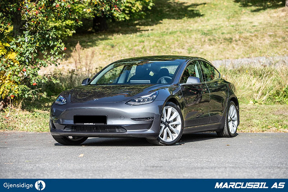 Tesla Model 3 LR AWD AP/HIFI/VINTER/H.FESTE/19" + 18" 2019, 23 000 km, kr 499 999,-