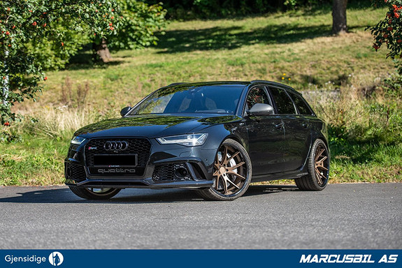 Audi RS6 PERFORMANCE/NIGHT.V/B&O/KERAMISKE/MILLTEK/FERRADA 2017, 67 000 km, kr 1 199 999,-