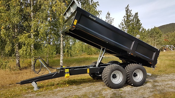 Ferrel 13 Tonn dumperhenger m/hardox 500 Tuf 8+6 mm og 560/45-R22,5" hjul