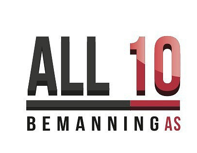 ALL10 BEMANNING AS logo