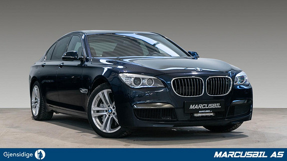 BMW 7-serie 750i/449HK/X-DRIVE/M-SPORT/WEBASTO/NIGHT VISION/DYNAMI 2013, 94 500 km, kr 399 000,-