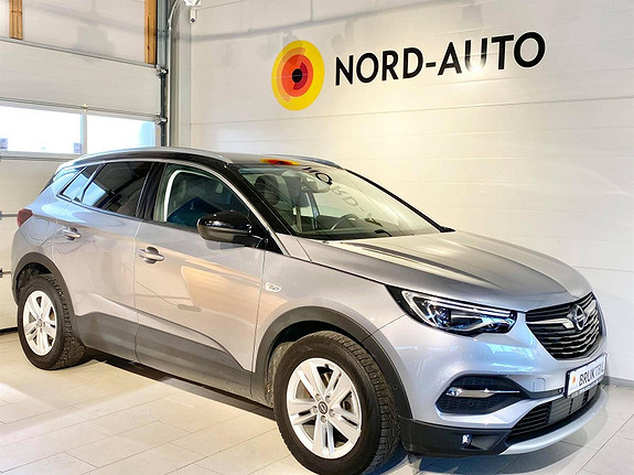 Opel Grandland X 1.6 D 120HK/PREMIUM/AUTOMAT/WEBASTO/LED/NAVI/KROK 2018, 46 500 km, kr 339 900,-