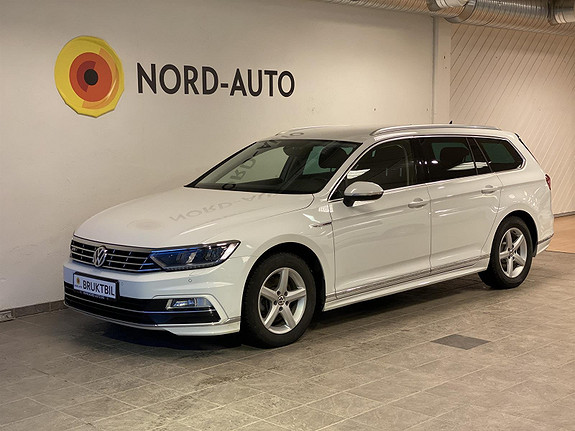 Volkswagen Passat 2.0 TDI/R-Line/4Motion/Krok/Webasto/Skinn/Led 2017, 66 000 km, kr 379 900,-